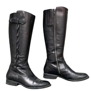 Born Cook Boots Leather Riding Boots Size 7.5